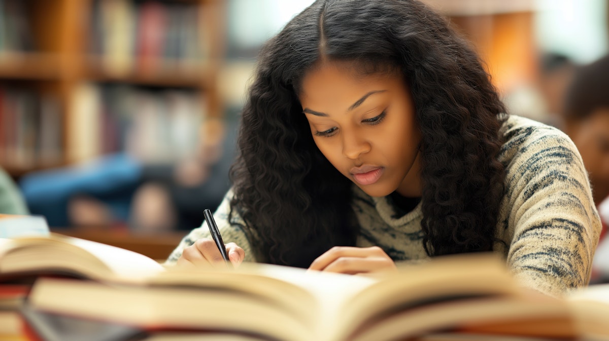 Focused Student Writing