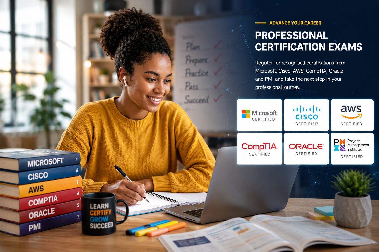 Professional certification examination
